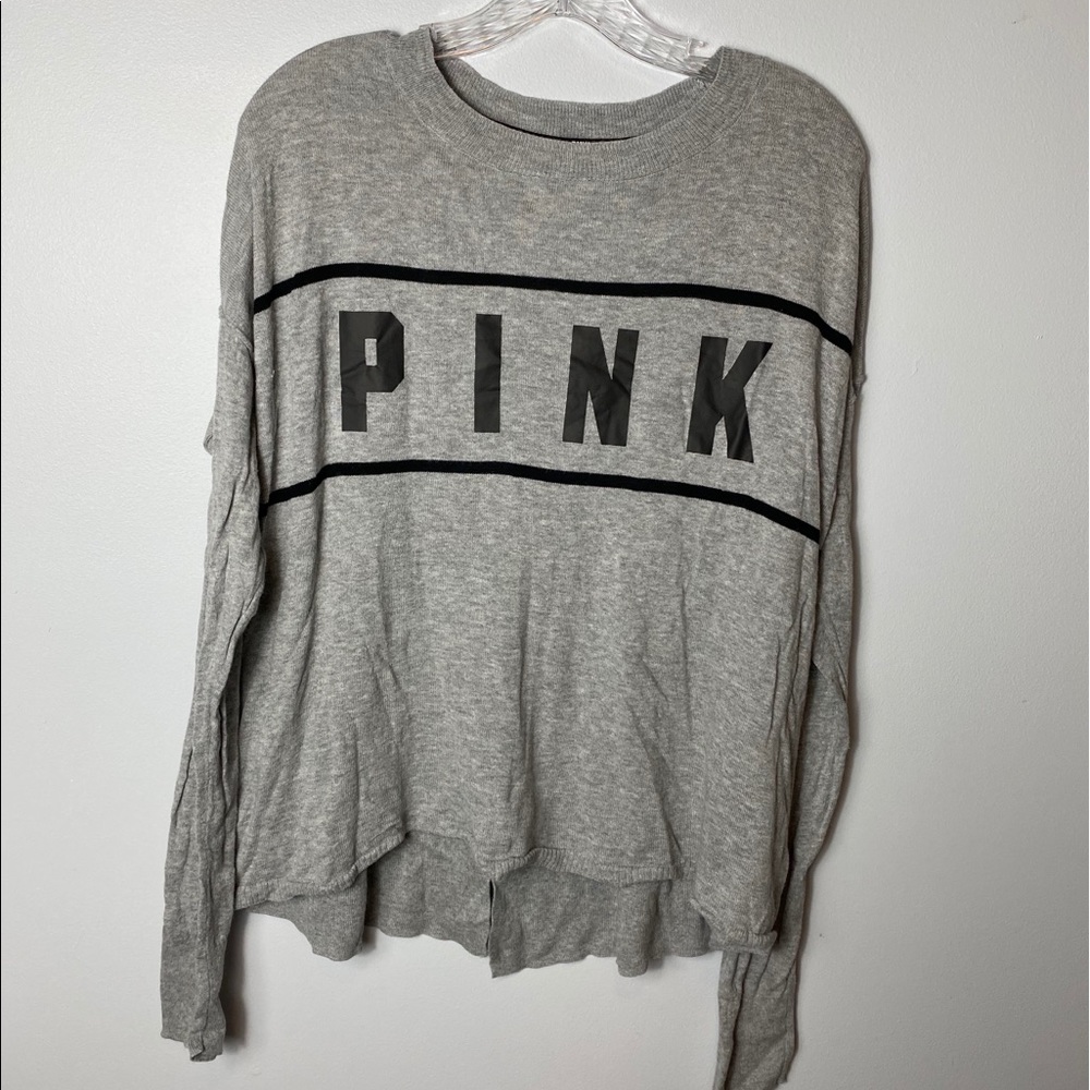 VS PINK Open Back Sweater